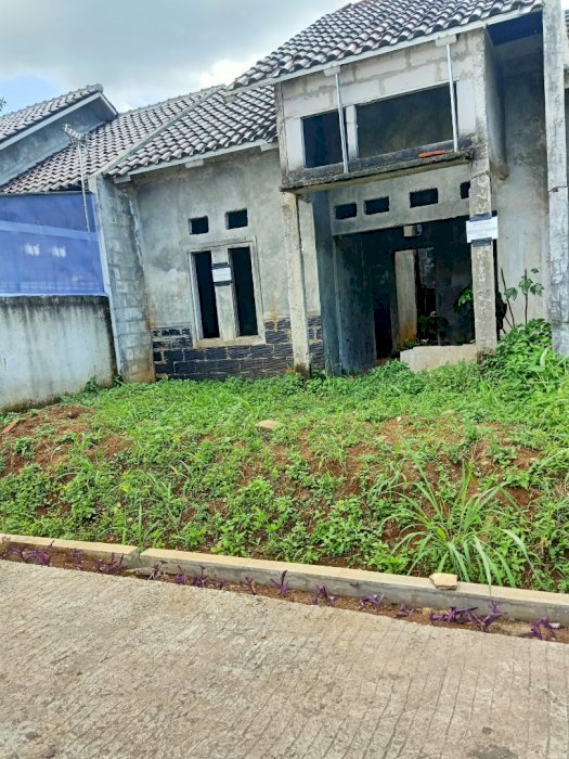 Jual cepat rumah setengah jadi