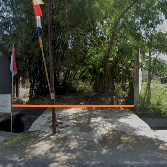 Tanah pekarangan pinggir jalan utama jalan imogiri barat