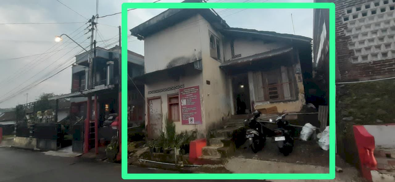 Jual tanah+bangunan tua