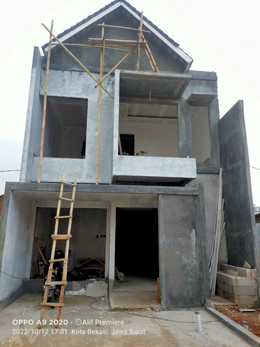 Dijual Rumah Cluster Bebas Banjir 80% Pembangunan