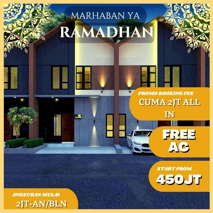 Dijual Rumah Parung Murah Mulai 450JT BISA KPR CUKUP BOOKING FEE 2JT