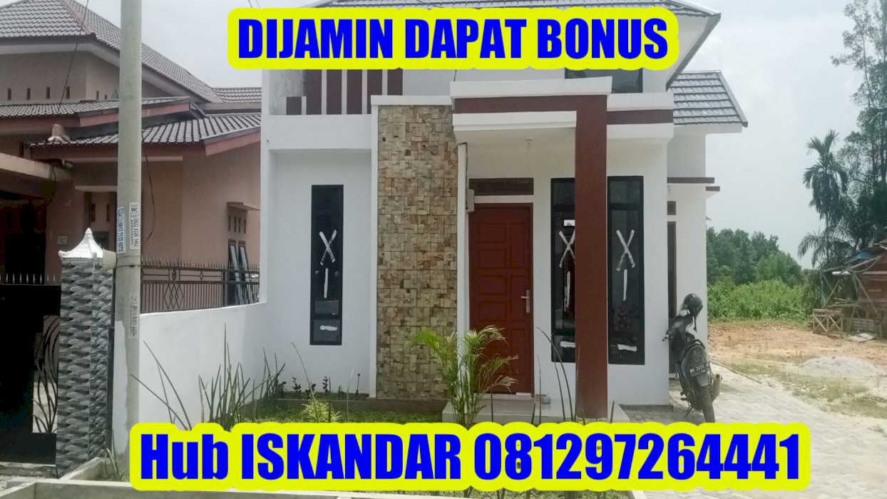 Hanya 7 Unit Saja Rumah Cluster Ekslusif Type 54 di Rumbai Pekanbaru