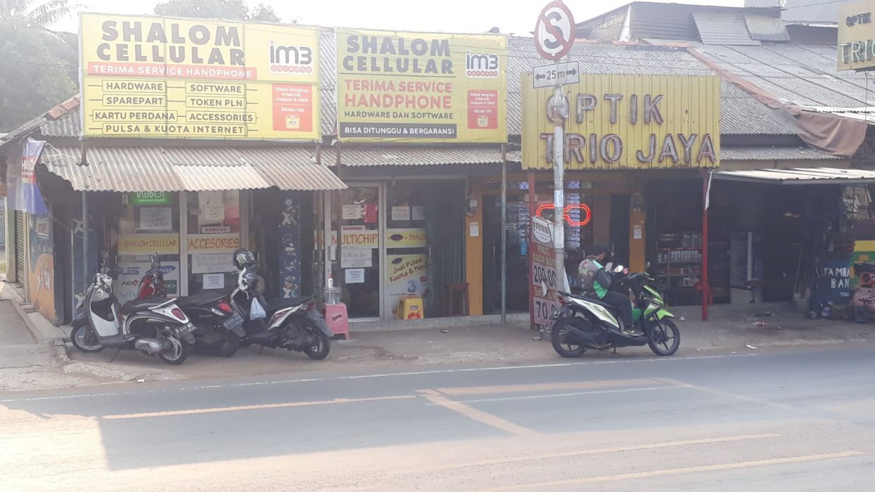 Jual ruko daerah cinangka wates jln.moh toha pamulang timur