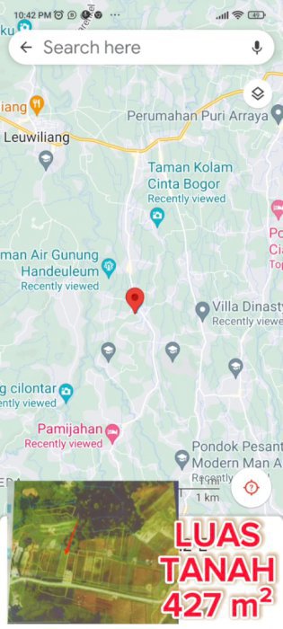 DISEWAKAN TANAH KOSONG