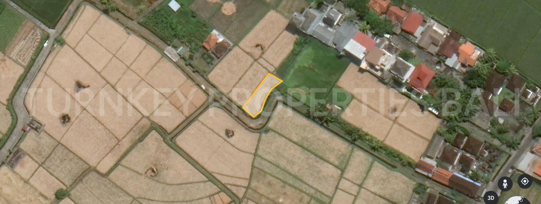 (#BSLF163) Fantastic Freehold Land 1,92 Are with Ricefield View