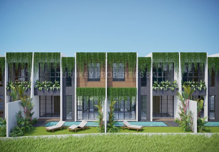 (#BSDL336) Tropical Design 3BR Off Plan Villa in Kerobokan