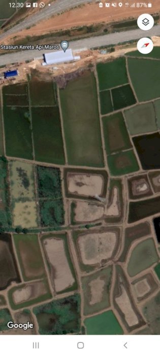 Di jual jual tanah alamat tanah di jalan utama  palantikang