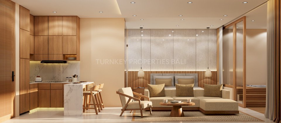 (#BSDL289) Stylish and Modern One Bedroom Apartments Project in Canggu