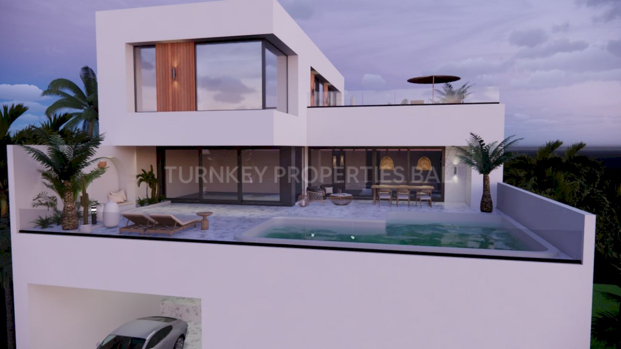 (#BSDF205) Modern Design Freehold Villa Close to Green Bowl Beach