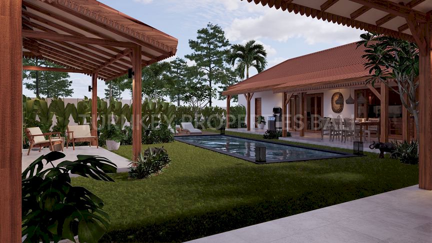 (#BSDL330) Modern 4 Bedroom Off Plan Villa in North Canggu