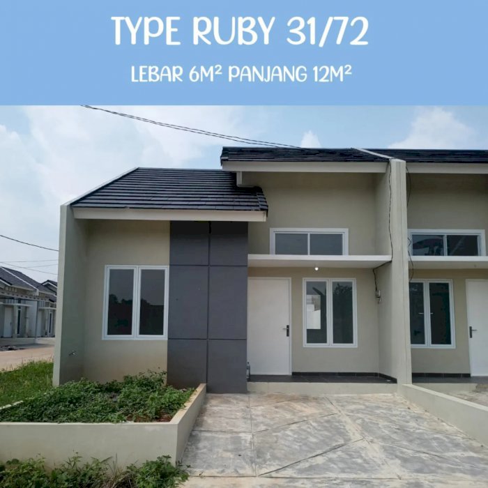 Di jual rumah ready dekat stasiun cisauk