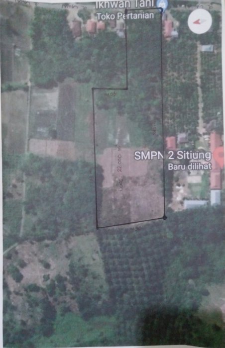 Murah!! Jual Cepat Tanah seluas 22000m²(nego)