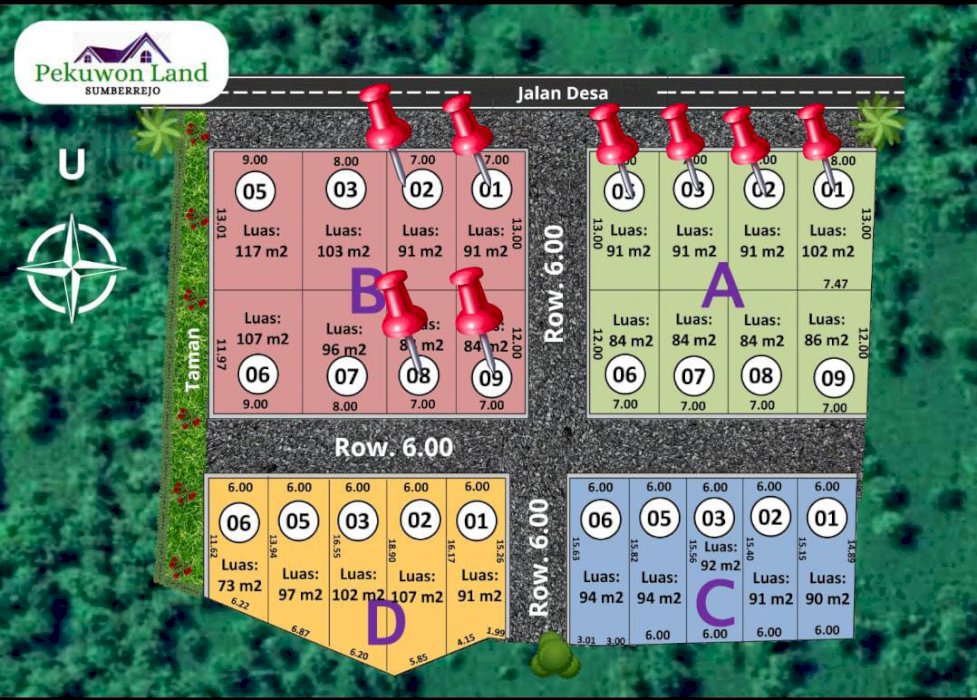 Dijual Tanah Kavling