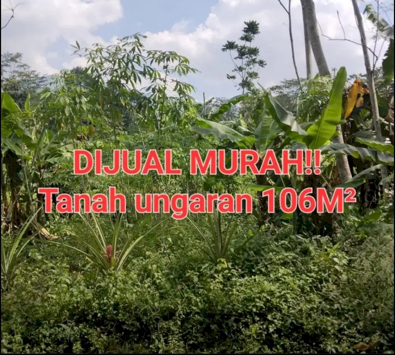 JUAL TANAH UNGARAN MURAH 106M²