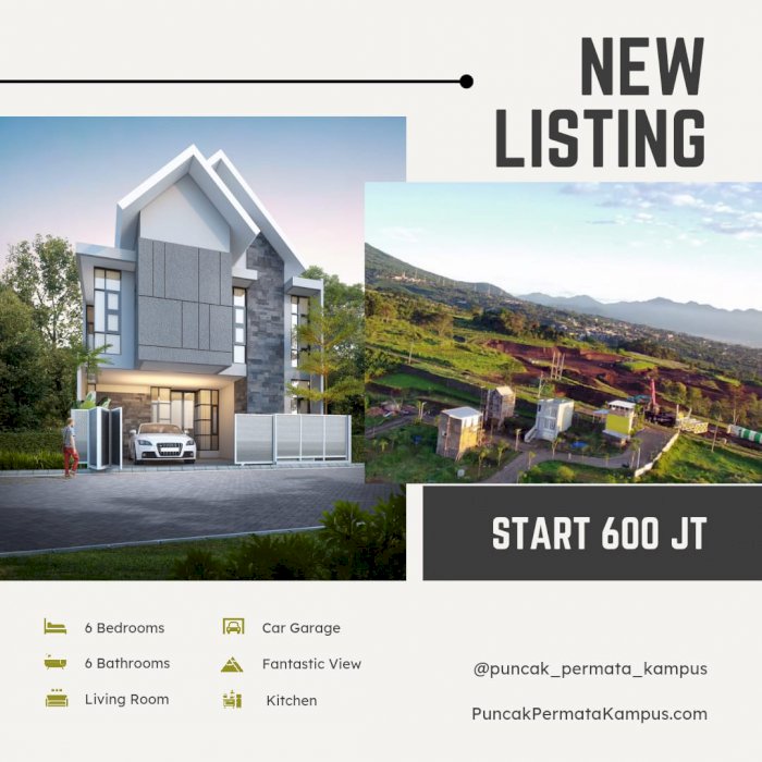 Termurah! Hunian Dan Kost Depan Kampus UIN 3 600 Jtan