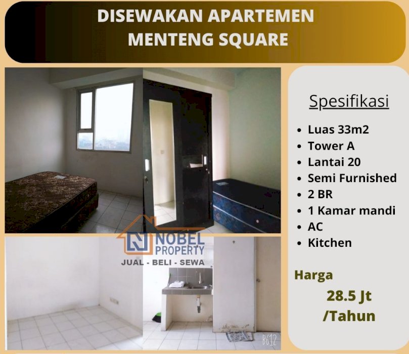 Sewa Murah Apartemen Jakarta Pusat Menteng Square