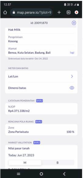  tanah harga super murah di sawangan nusa dua