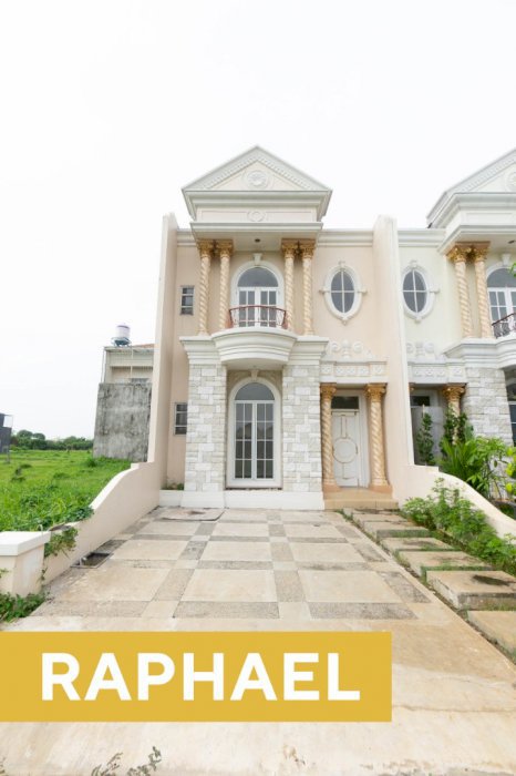 Rumah baru mewah Angel Residence dekat tol Bandara, mall, RS