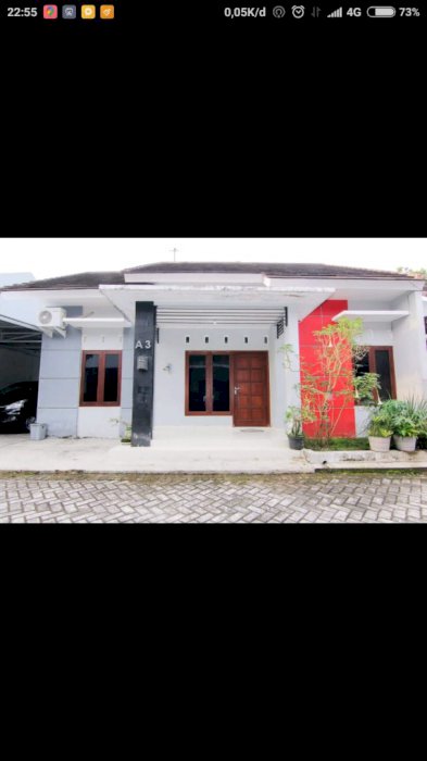 Rumah di Jogjakarta siap pakai lingkungan nyaman