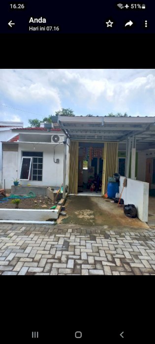Jual Rumah cepat  harga bisa dinego sampai deal  ada tambahan AC p