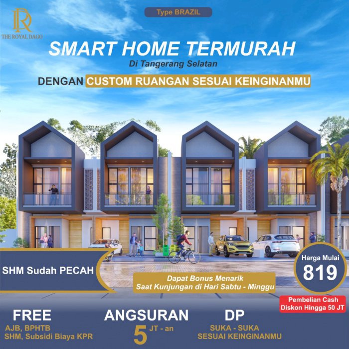 The Royal Dago 2 Pamulang Tangerang Selatan (Cukup 3Jt All In)