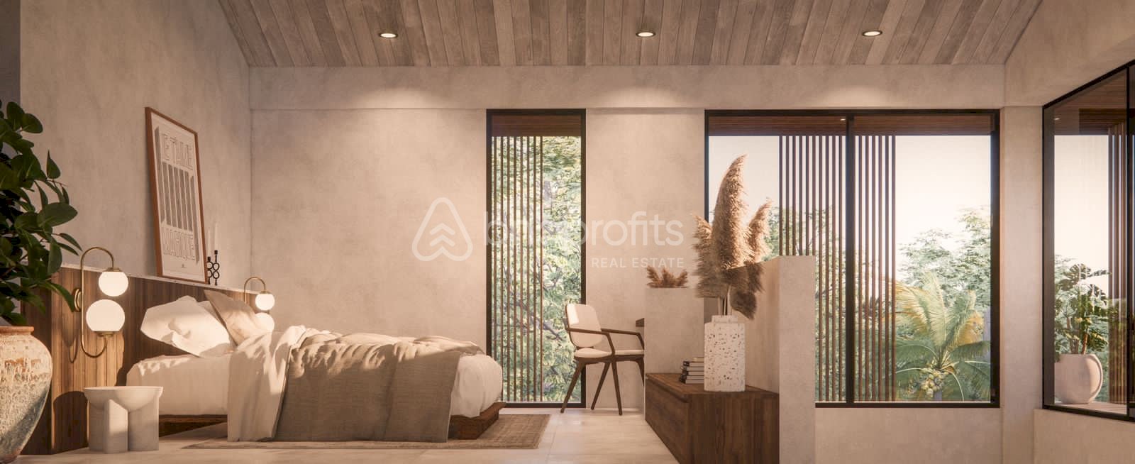 (#BSDL454) Luxurious Riverfront Townhouse in Kedungu