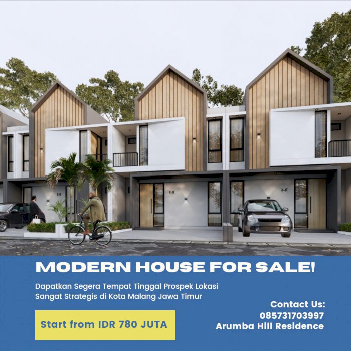 Rumah di Lowokwaru Kota Malang Lokasi Strategis Kondisi Baru