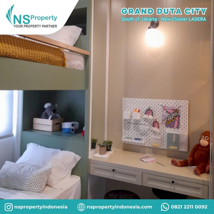 Rumah 2 lantai 8jt all in Grand Duta City SoJ