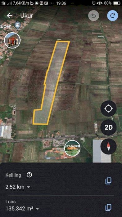 Lahan zona merah untuk kawasan Pabrik