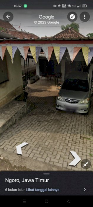 Dijual rumah, sisa tanah banyak