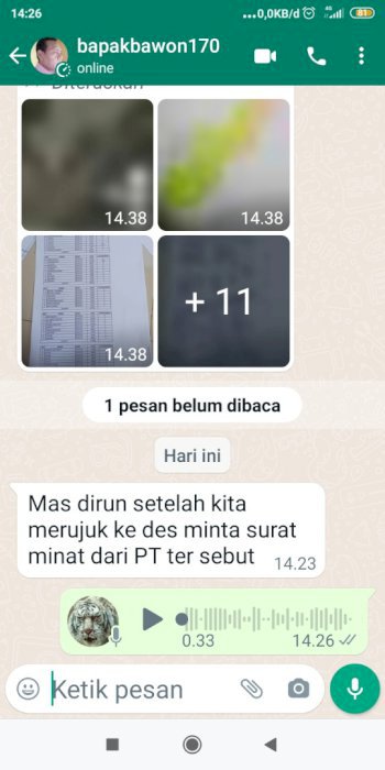 Tanah ladang peruntukan kib dokumtasi falid dah dinotaris
