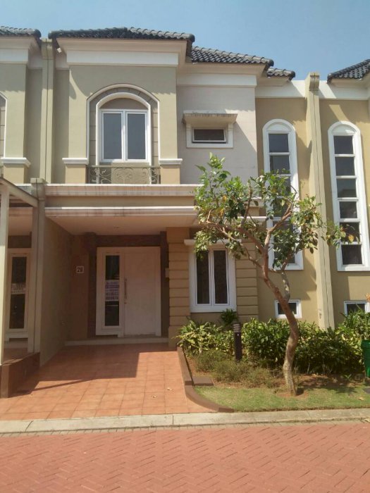 Dijual rumah cluster samara village gading serpong tangerang