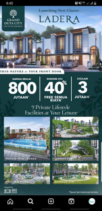 Grand Duta City SoJ Parung || Cukup 8jt all in