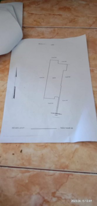 Tanah lokasi timur telkom kediri