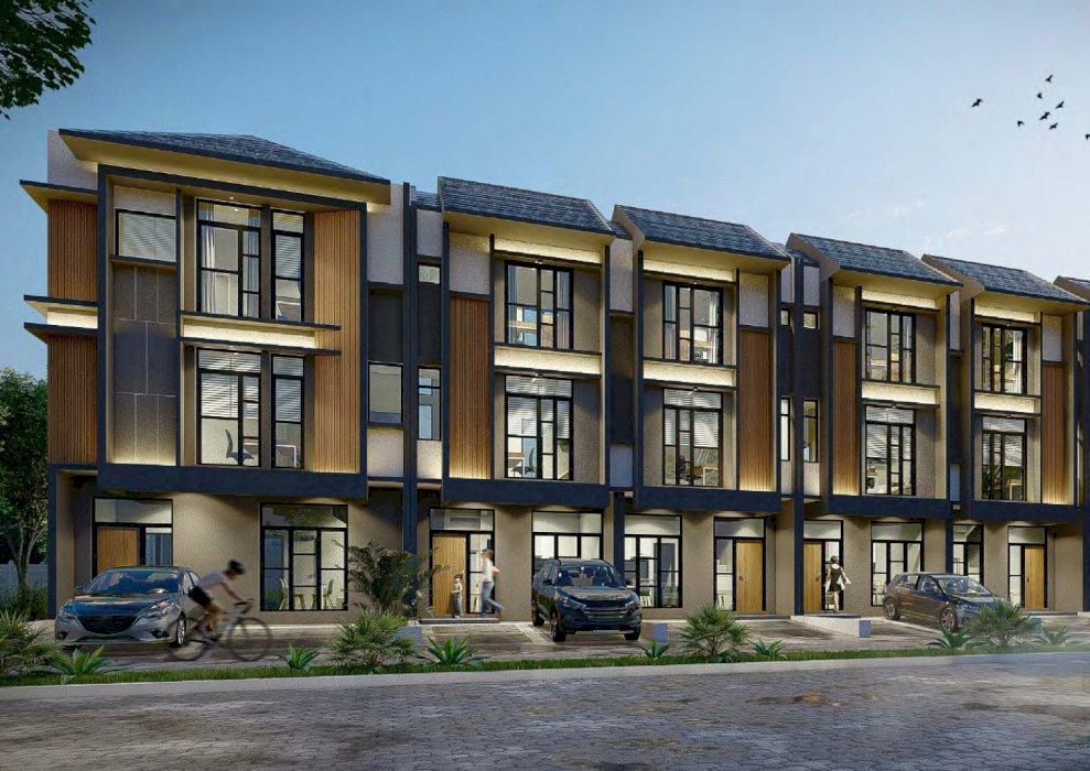 Rumah 3 Lantai Harga800Jtan di Pamulang