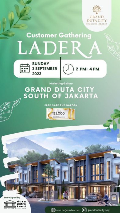 Rumah 2 Lantai Grand Duta City | Cukup 8jt all in sampai akad