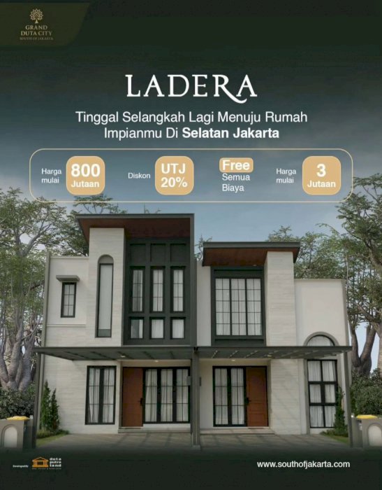 DREAM HOUSE 2LT. CUKUP 8JT ALL IN | GRAND DUTA CITY SoJ Parung