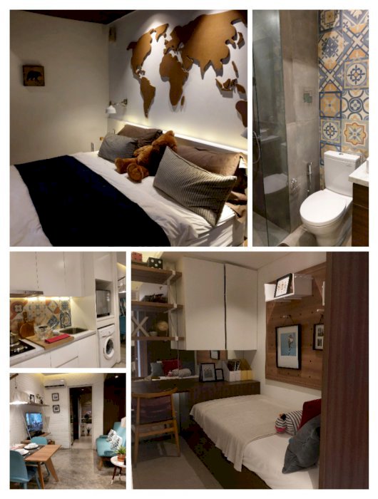 Skandinavia apartemen sebelah tangcity mall 2br