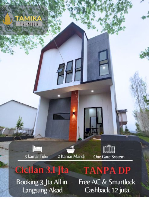 Rumah 2 Lantai Bekasi Cicilan 3,1 juta