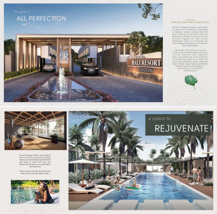 Bali resort tangerang rumah mewah pertama sepatan