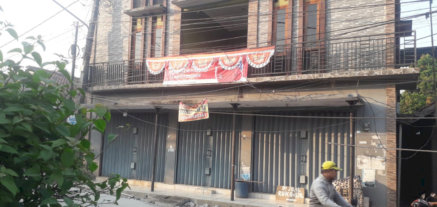 Jual ruko/rumah 2 tingkat