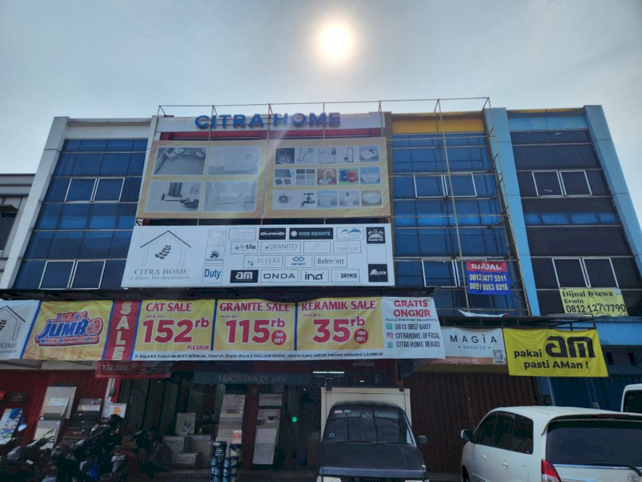 DIJUAL CEPAT RUKO GANDENG 4 UNIT DI KEDUNG HALANG DEKET SENTUL CIRCUIT