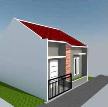 Rumah baru siap bangun akses motor di Tanah Merdeka  jakarta timur