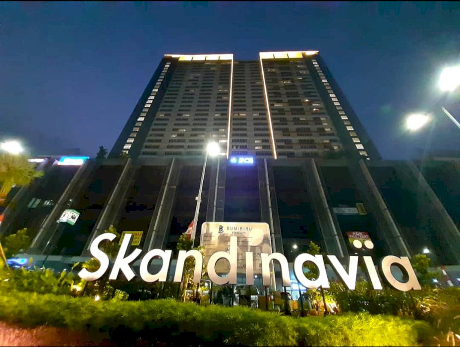 Apartemen strategis sebelah mall skandinavia bayar 10juta