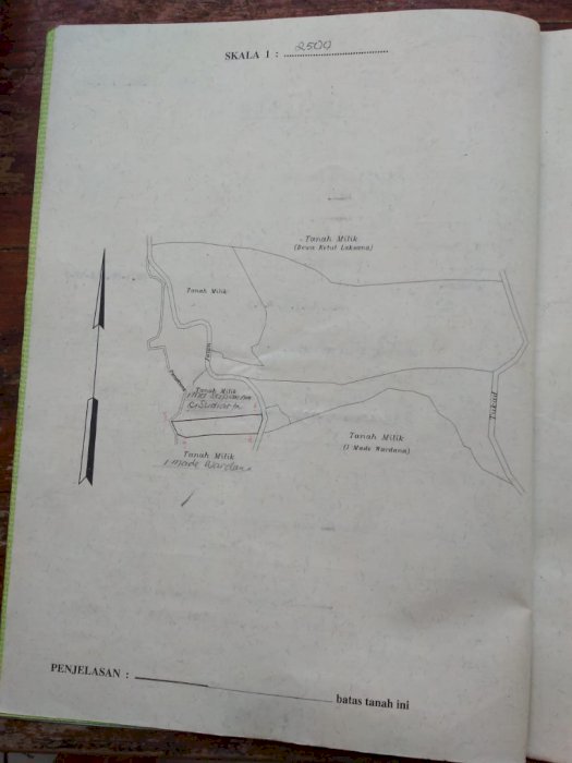 DIjual Tanah Luas 98 meter persegi