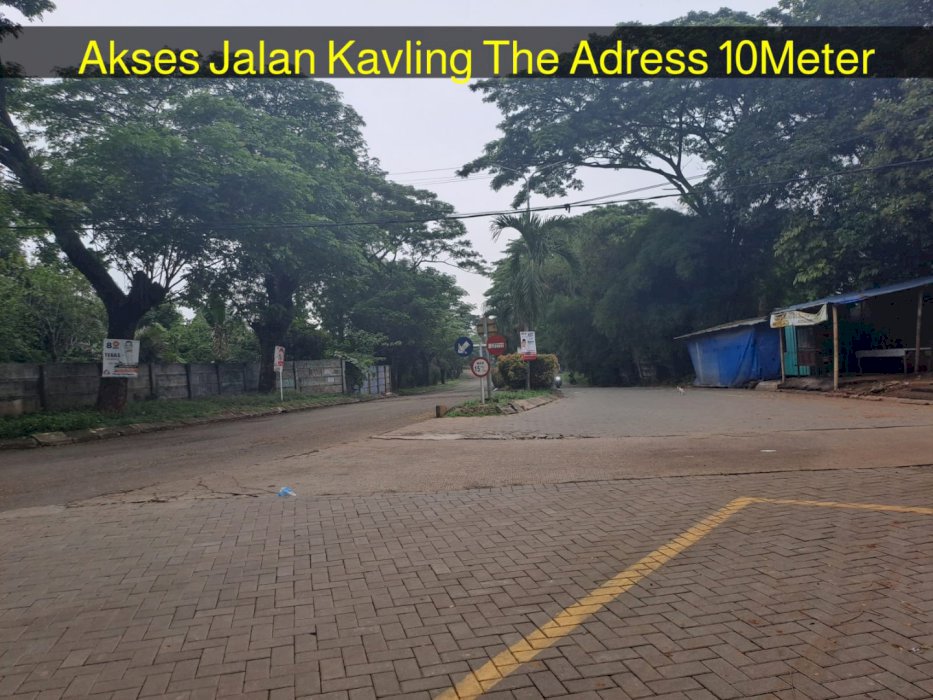 Dijual Tanah kavling dalam perumahan the address cibubur