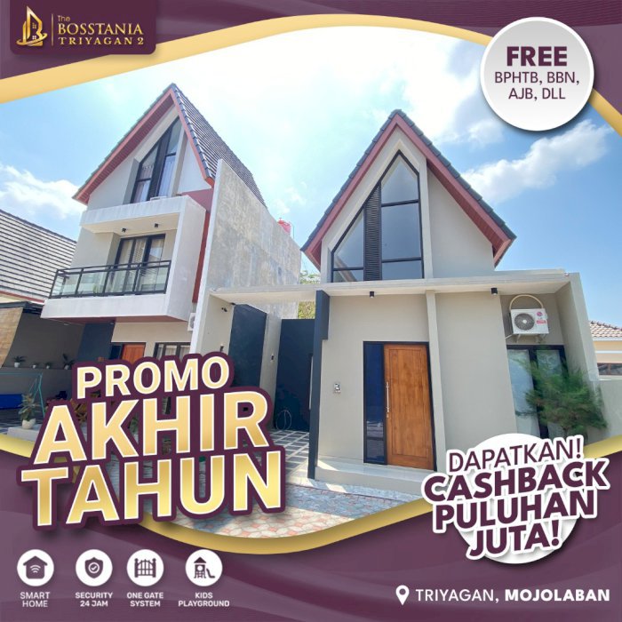 Rumah Murah Solo Diurus Gratis Sampai SHM