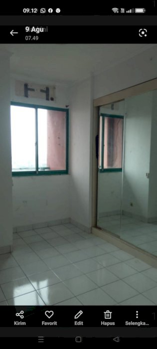 Dijual apartemen  cempaka mas
