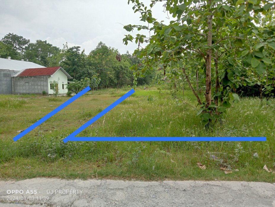 Tanah pekarangan dijual 5menit kampus Umy