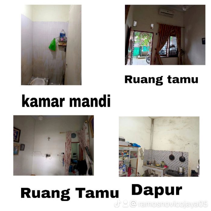 Dijual cepat Rumah tipe 36 dengan surat SHM